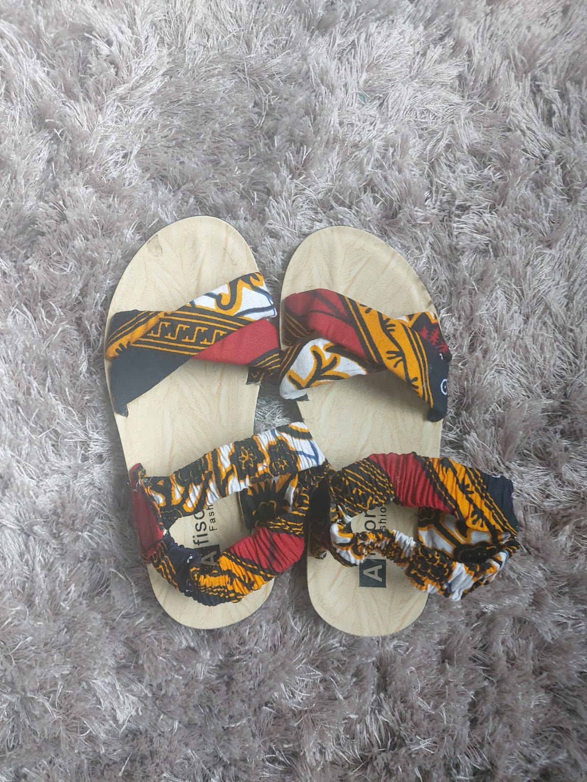Chaussures imprimé wax deals