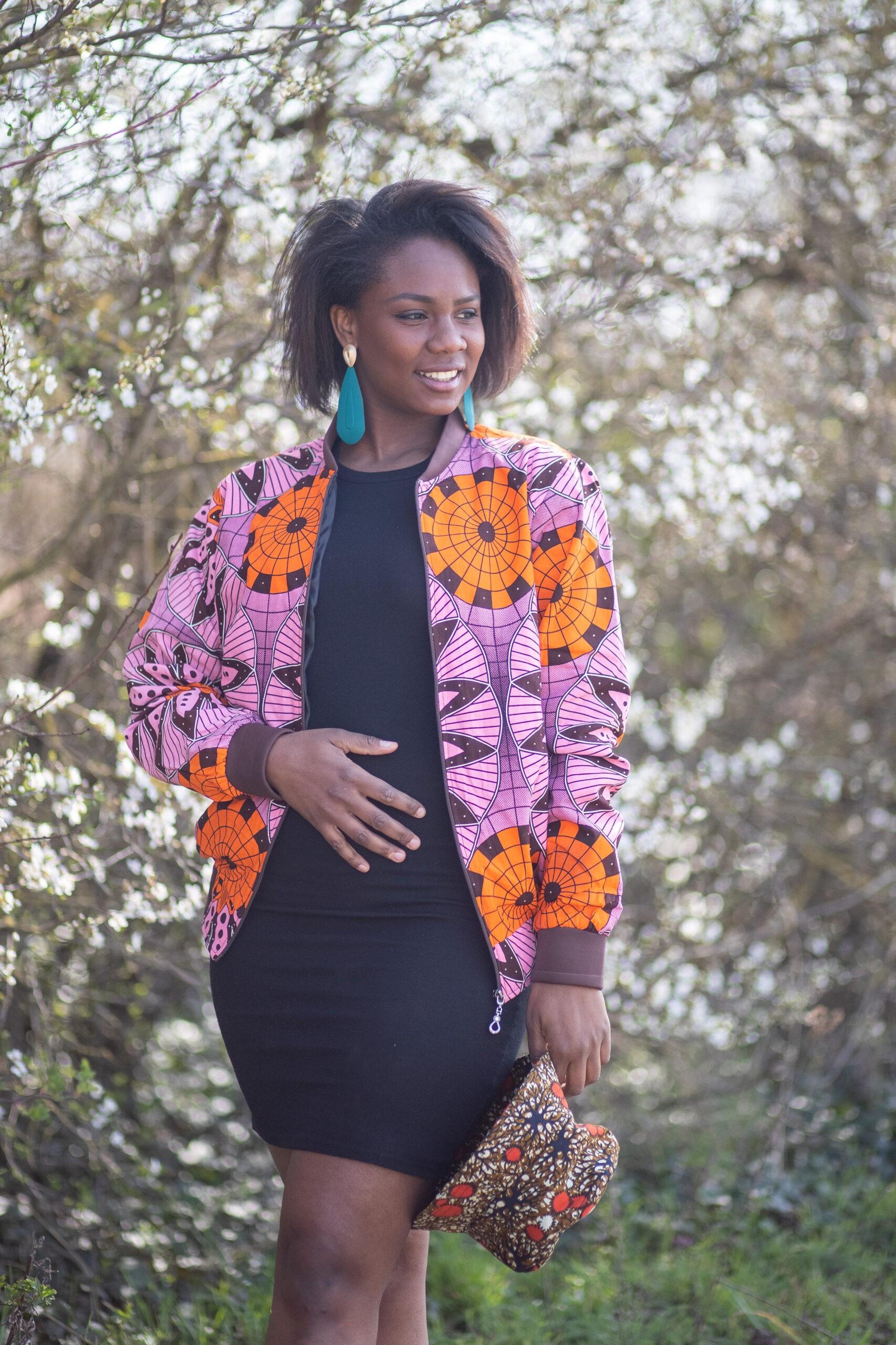 Floral bombers on sale