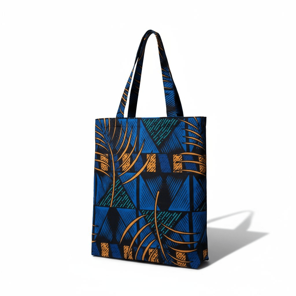 Tote bag en tissu Wax